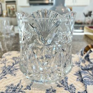 Rare D’Arques Durand Elegant Crystal Cut Glass champagne Ice Chiller